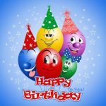 Colorful Birthday Blank Meme Template