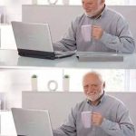Hide the Pain Harold Blank Meme Template